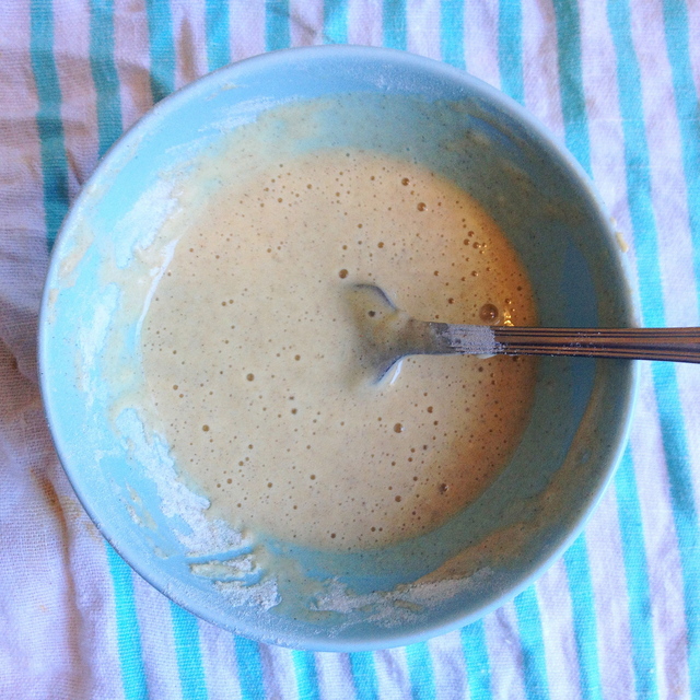 Bovetepannkaka med avocado & getost (mjöl & mjölkfri)