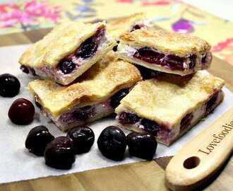 Cherry Cream Cheese Crescent Roll Bars