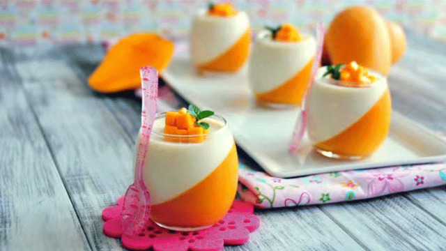 Mango Panna Cotta Recipe