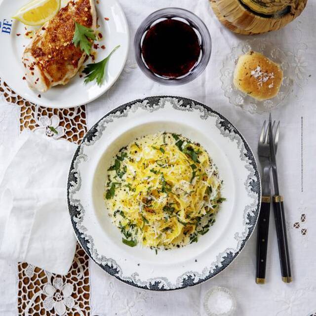 Fettuccine Alfredo