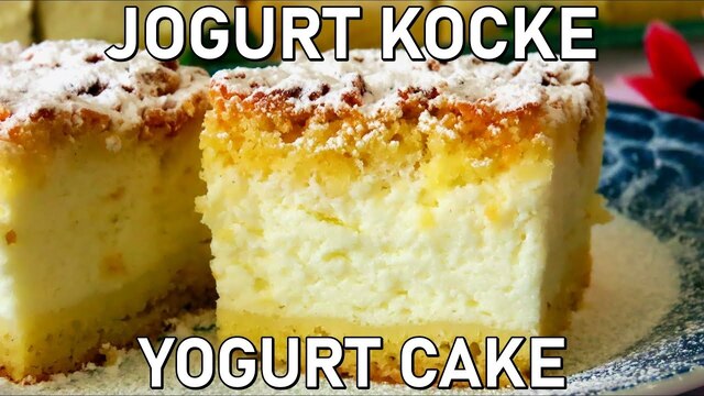 Jogurt Kocke ? Yogurt Cake