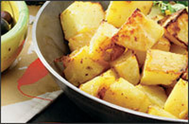 Vitlöksrostad potatis