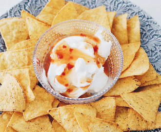 Tortillachips med Philadelphia och sweet chili | Jennys rum och spis