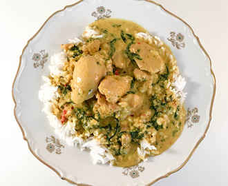 Palak chicken – Recept på lättlagad middag
