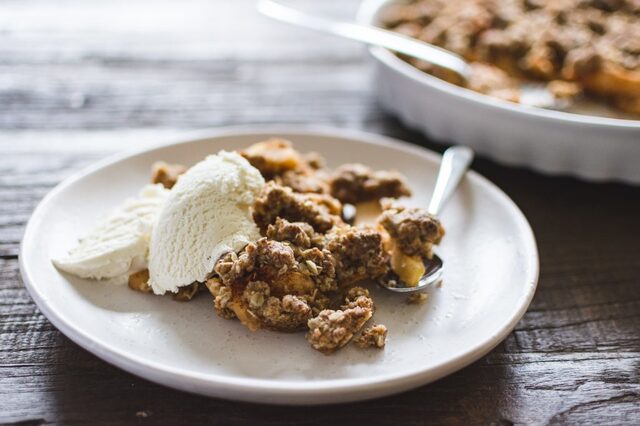 Apple crisp pie - Plant-baked