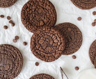 Browniecookies / kladdkakscookies
