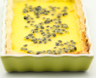 Lemon & Passion Fruit Tart