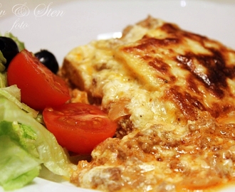 LCHF lasagne