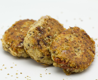 Millet-Sundried Tomato Burgers