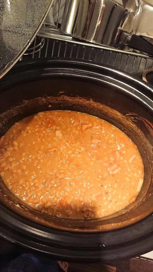 Enkel Ärtsoppa i slow cooker