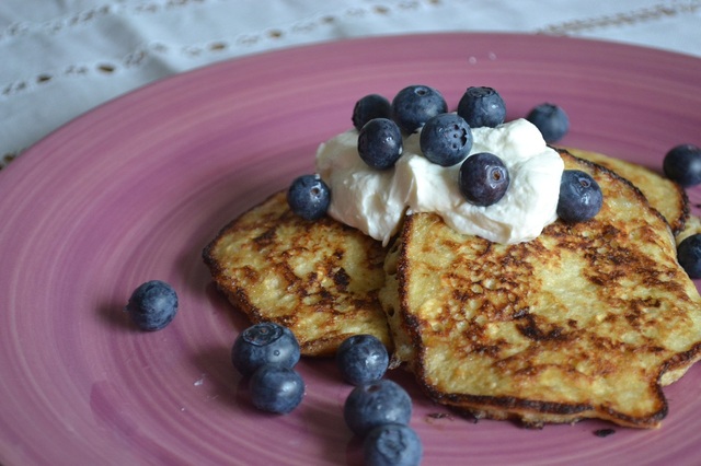 Bananpannkakor med havre