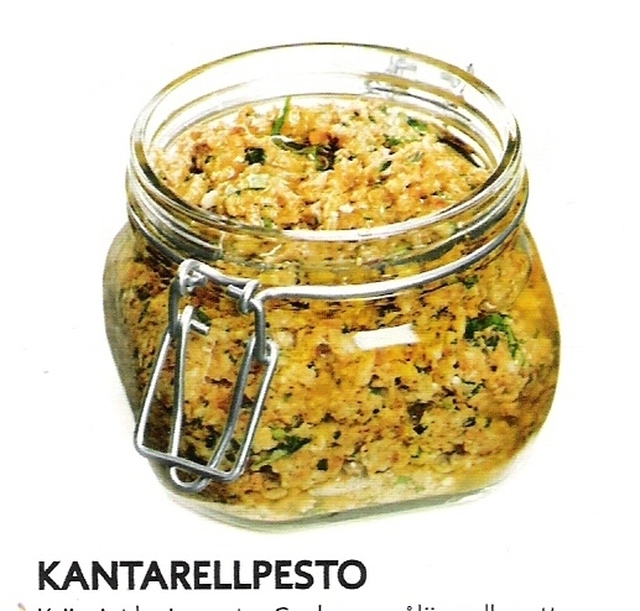 Krämigt lyxig kantarellpesto