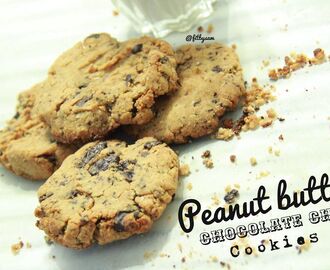 Peanut Butter Chocolate Chip Cookies.