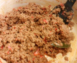 Keema Matar (Indisk curry)