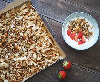 Glutenfri lakrits-granola