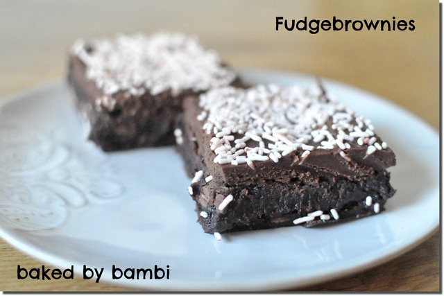 Fudgebrownies och hemligheten bakom dom perfekta browniesarna!