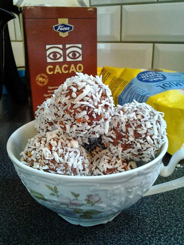 En annan variant av chokladbollar