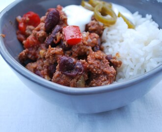 Chili con carne - my way