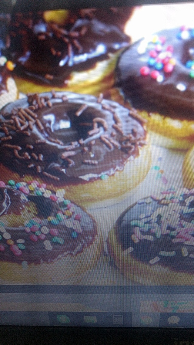 chocolate glazed donuts