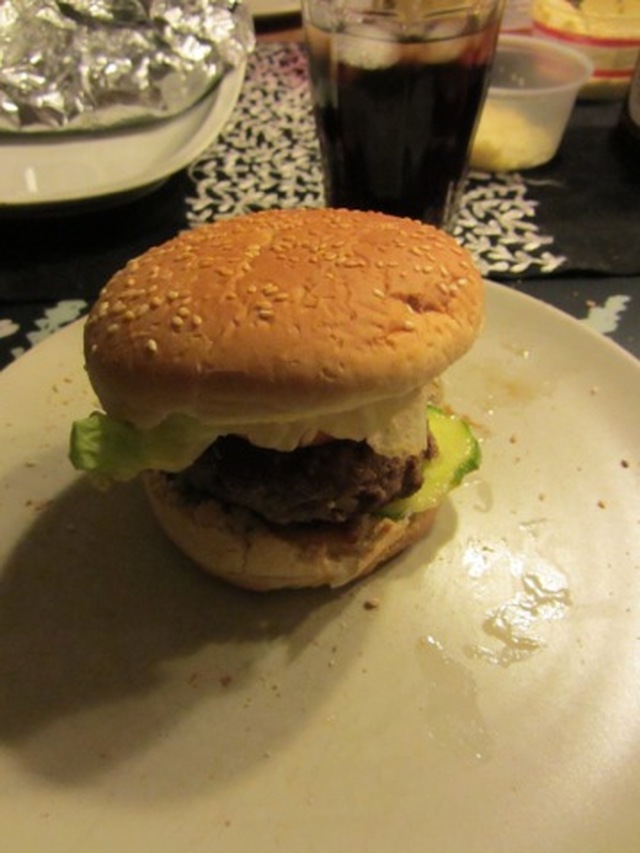 Stora hamburgerbröd