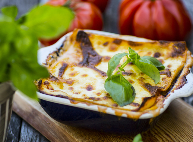 Vegetarisk lasagne