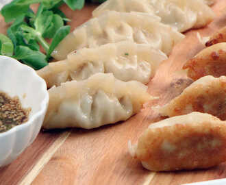 Japansk gyoza - hemgjorda dumplings