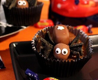 Dumle Halloween-cupcakes