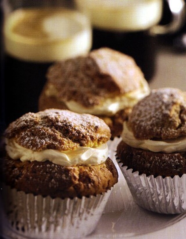 Muffins med irish coffee