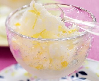 Citronsorbet