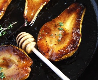 Roasted Pears (with Balsamic and Honey)