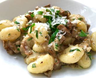 Gnocchi med kantareller