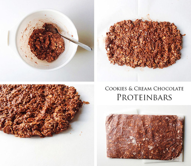 Proteinbars, of course!