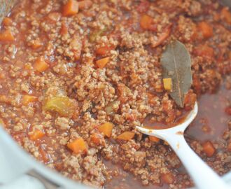 Klassisk italiensk bolognese