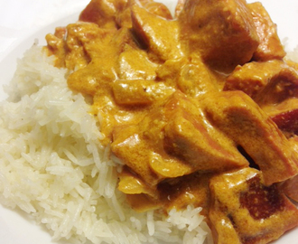 Korvstroganoff med currysmak