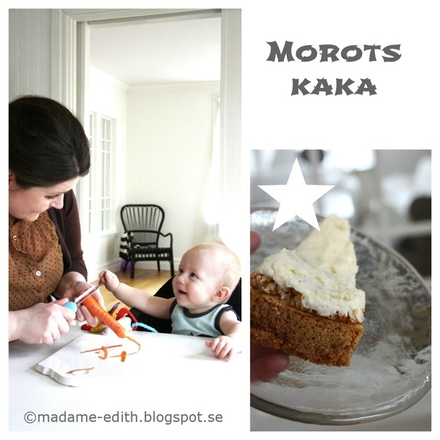 Morotskaka med Frosting