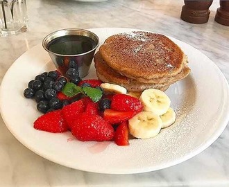 Veganska pannkakor på havre