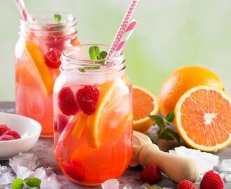 Rosa sangria – enkelt recept på rosévin