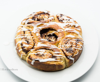 Cinnamon Bun Cake