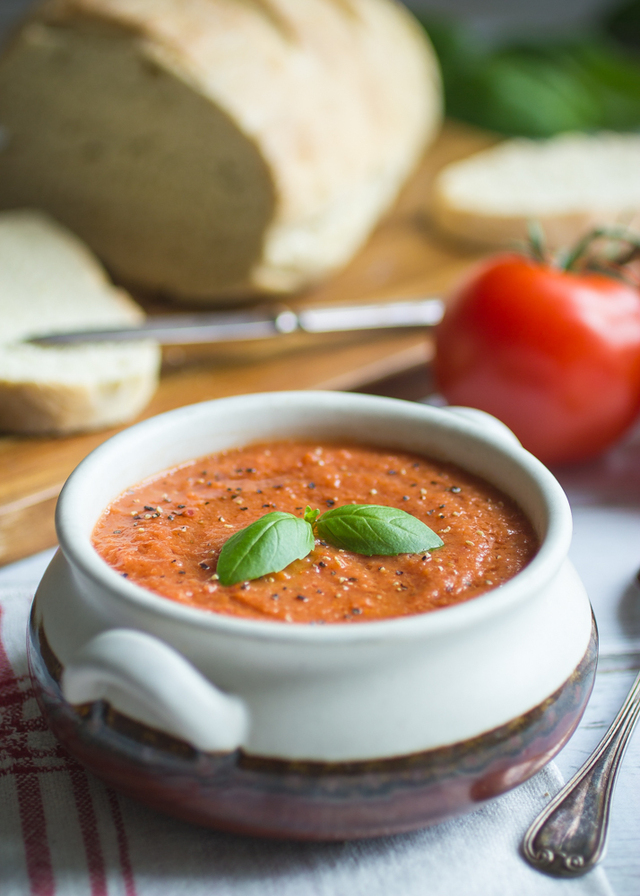 Roasted tomato soup