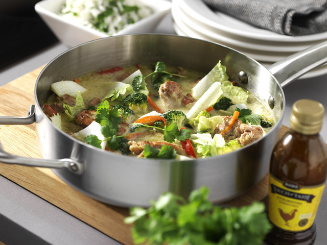 Chicken green curry | Recept från touchoftaste.se