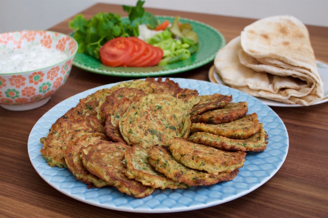 Ejjeh- Libanesisk zucchiniomelett