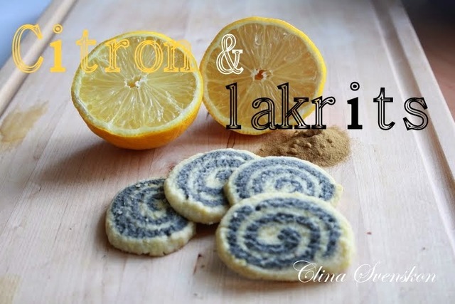 Citron- och lakritssnurror