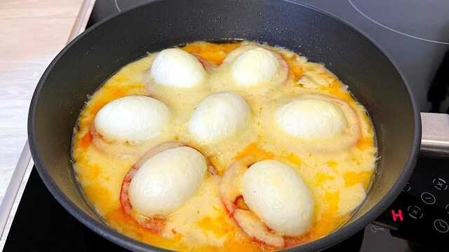 Ich habe noch nie so leckere Eier gegessen! Einfach und leicht zuzubereiten!
