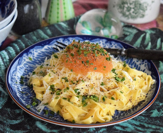 Pasta med rom, citron och parmesan