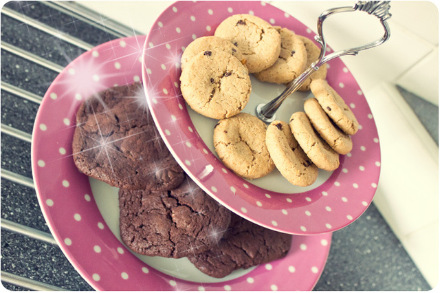 American chocolate cookies