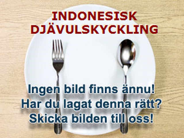 INDONESISK DJÄVULSKYCKLING