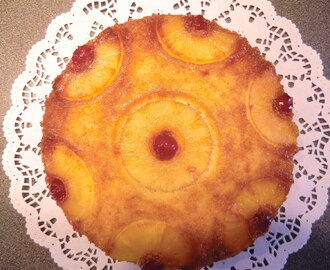 Ananaskaka eller Upp-och-ner-kaka