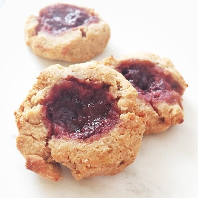 Peanut butter jelly cookies