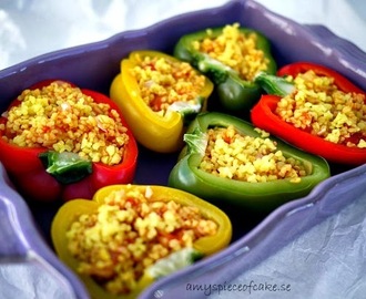 Bulgurfylld paprika - Stuffed Bell Peppers