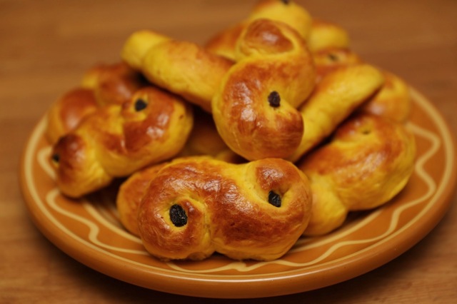 Lussebullar (utan kesella)